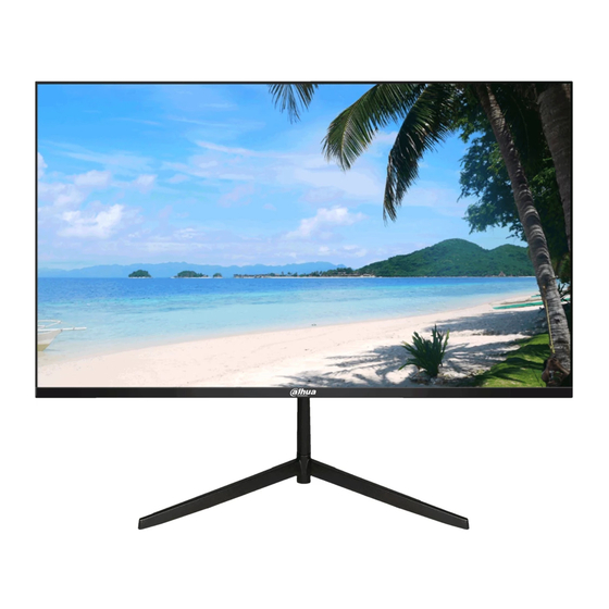 User Manuals: Dahua B200 Series LED Monitor
