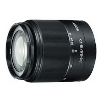 Sony SAL1870 - Zoom Lens - 18 mm Service Manual