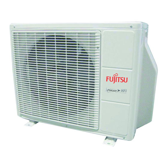 Fujitsu ASU9RLF1 Service Manual