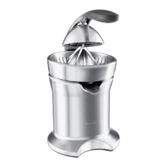 Breville 800cp User Manual
