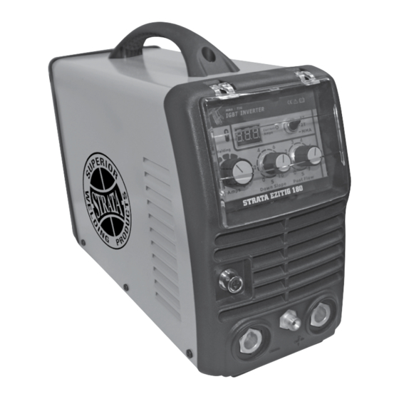 Strata EZITIG 180 Operating Instructions Manual