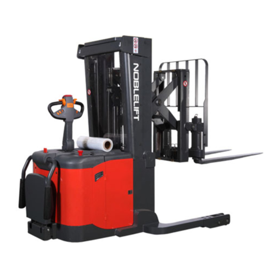 Noblelift PS 30RP Electric Walkie Stacker Manuals