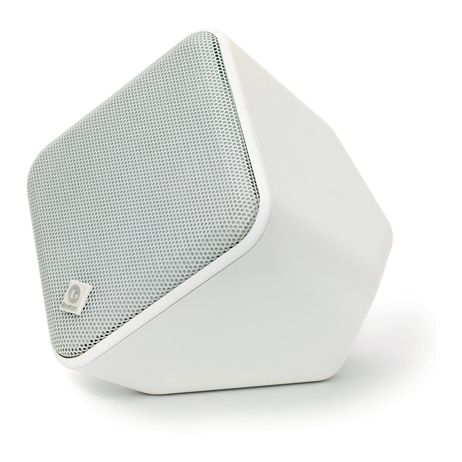 Boston Acoustics Indoor / Outdoor Speaker Owner's Manual