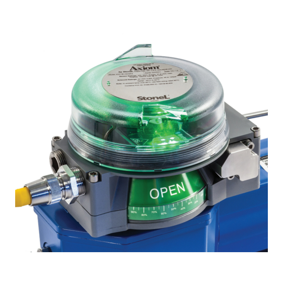 StoneL Axiom AN Discreet Valve Controller Manuals