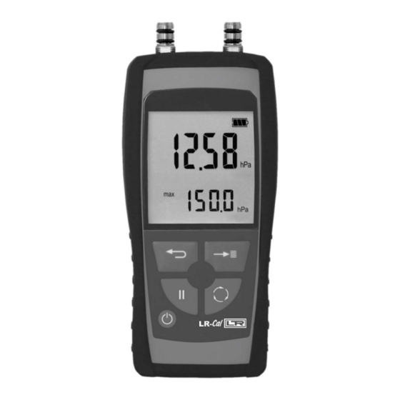 LR-Cal 3000 Series Operating Manual