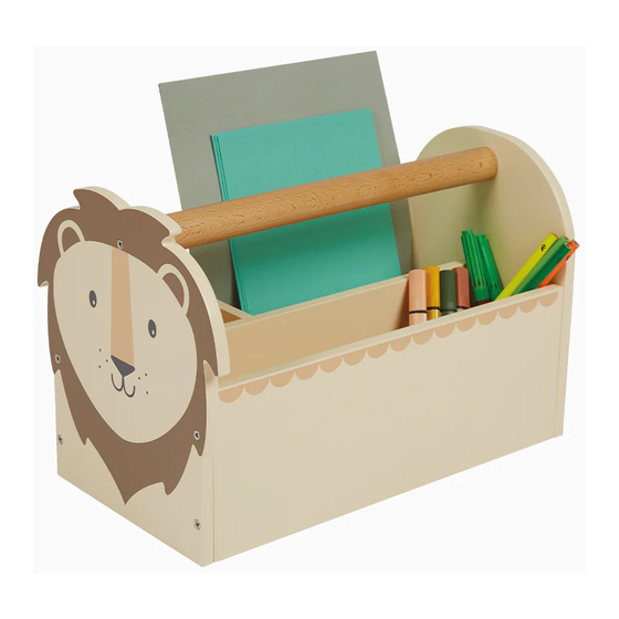 Great Little Trading Carry Caddy Lion L5332 Quick Start Manual