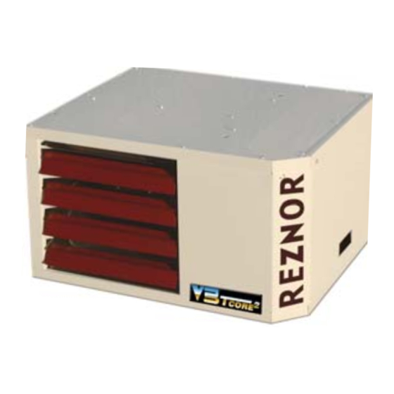 Thomas & Betts REZNOR V3 Series Installation & Operation Manual