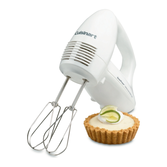 Cuisinart SmartPower HTM-7L Instruction And Recipe Booklet