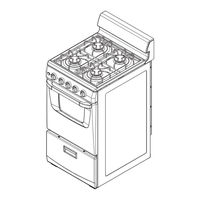 Amana FREESTANDING GAS RANGE Installation Instructions Manual