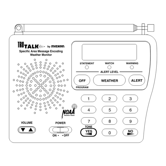 Maxon Trutalk WX-80 User Manual