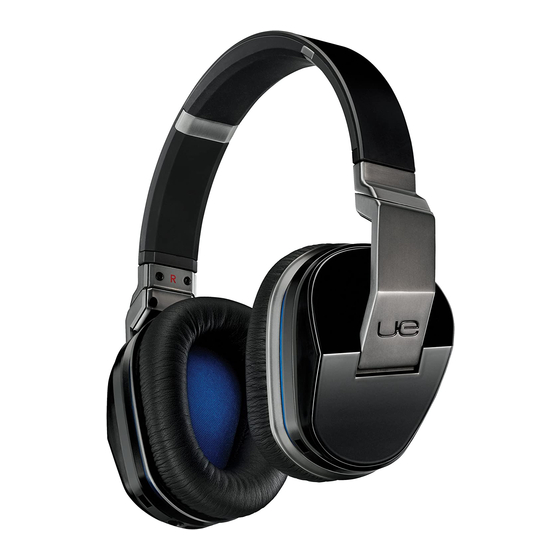 Logitech ULTIMATE EARS 9000 User Manual