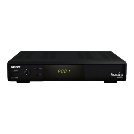 User Manuals: Veon SAT101 Satellite Receiver