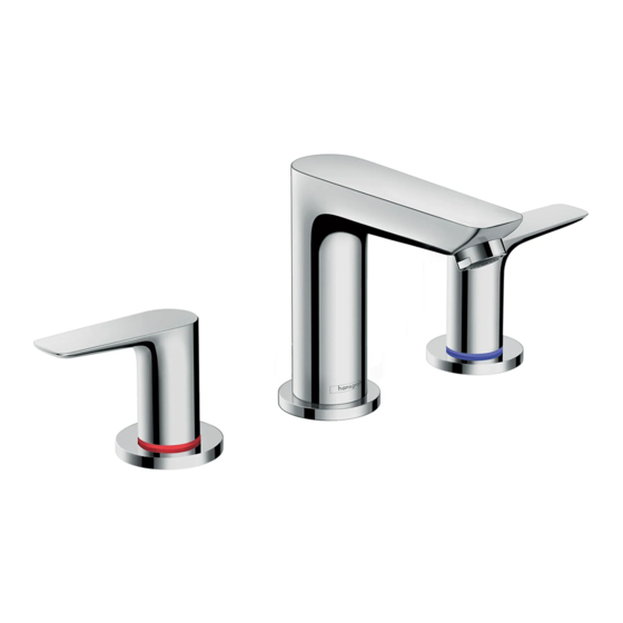 Hans Grohe Talis E 71733 Series Instructions For Use/Assembly Instructions