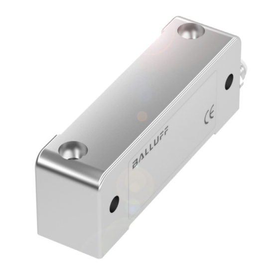Balluff BSI R11A0-XB-CX S75G Series User Manual