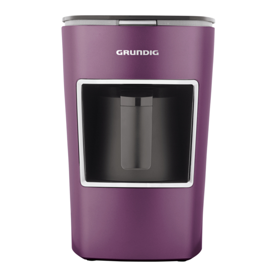 Grundig TCM 7610 P Manual