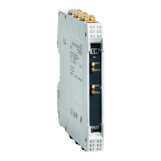 Endress+Hauser RN22 Manuals