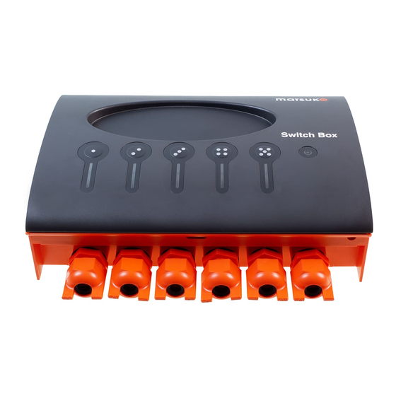 Matsuko Switch Box Installation And Operating Manual