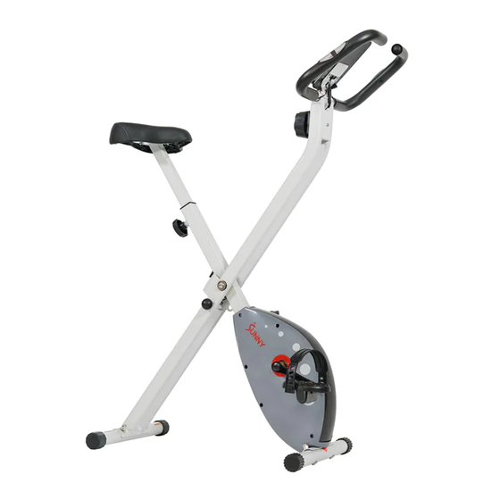 Sunny Health & Fitness SF-B2989 User Manual