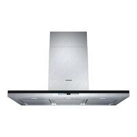 Siemens LC98BE542 Instructions For Installation And Use Manual