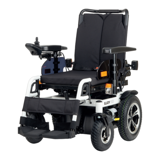 B+B Ejoy RD Folding Wheelchair Manuals