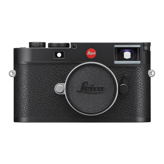 Leica M11 MONOCHROM Quick Start Manual