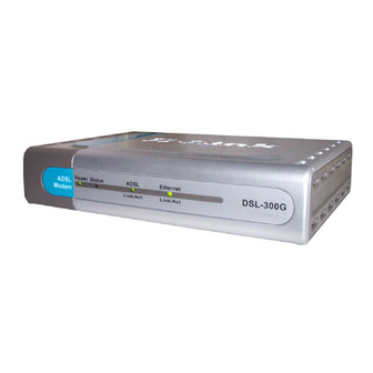 D-Link DSL-300G User Manual