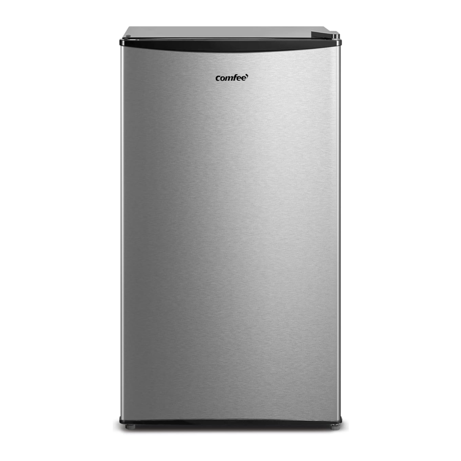 Comfee CRM33S3ABB/CRM33S3AST - 3.3 Cu.ft Compact Refrigerator Manual