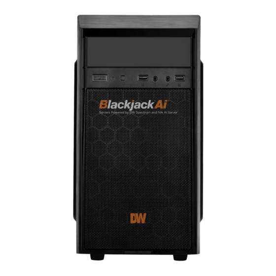 Digital Watchdog Blackjack Ai DW-BJAiMT T Series Quick Start Manual