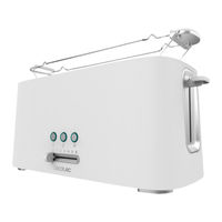 Cecotec TOAST AND TASTE EXTRA DOUBLE WHITE Instruction Manual