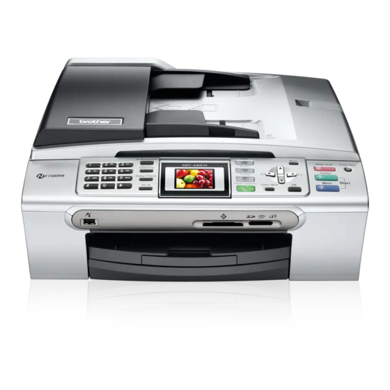 Brother MFC440CN - Color Inkjet - All-in-One Quick Setup Manual