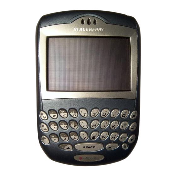 User Manuals: Blackberry RAP40GW Wireless Handheld