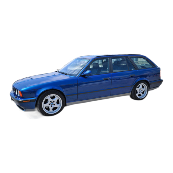BMW 1992 525i Electrical Troubleshooting Manual