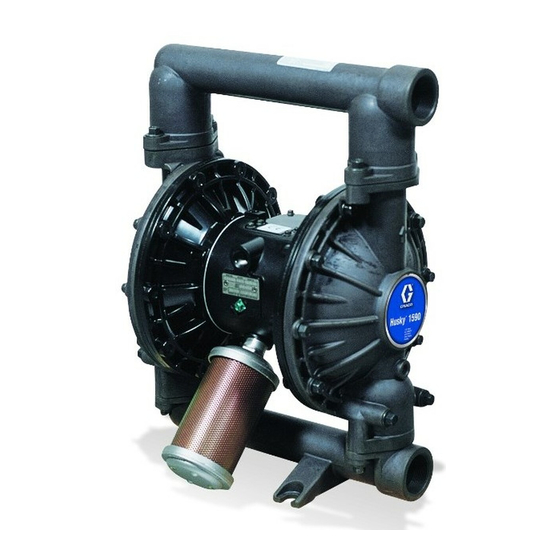 Graco Husky 1590 Instructions And Parts List