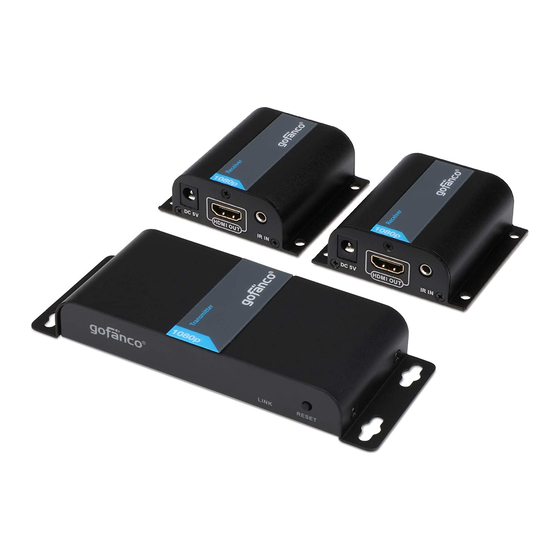 gofanco HDMIExtSplit Manual
