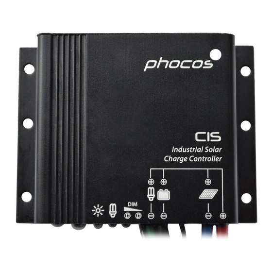 Phocos CIS User Manual