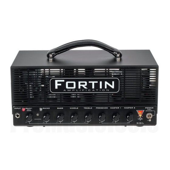 Fortin Amplification SIGIL Quick Start Manual