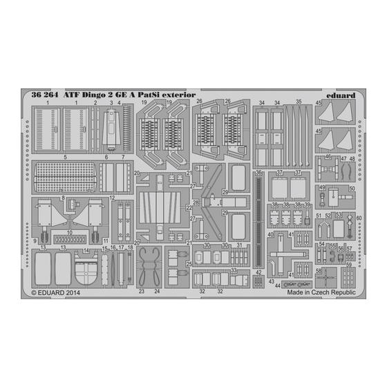 Eduard ATF Dingo 2 GE A PatSi exterior Quick Start Manual