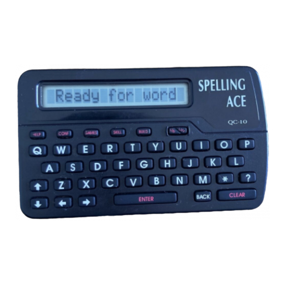 Franklin Next Century QC-10 User Manual