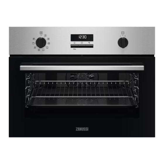 User Manuals: Zanussi ZVENN5X1 Compact Oven