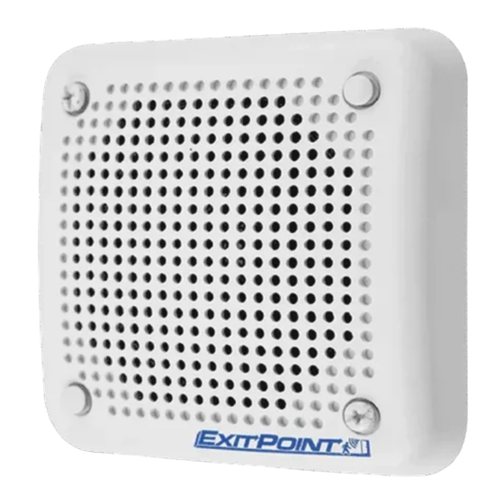 System Sensor ExitPoint PF24 Installation And Maintenance Instructions