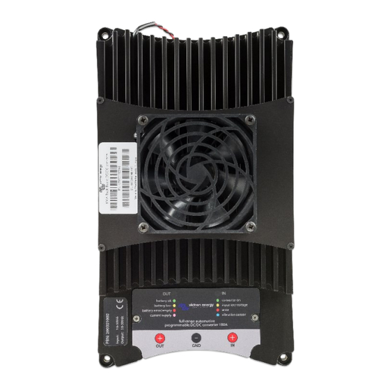 Victron energy Buck-Boost DC-DC Converter 100A Manual