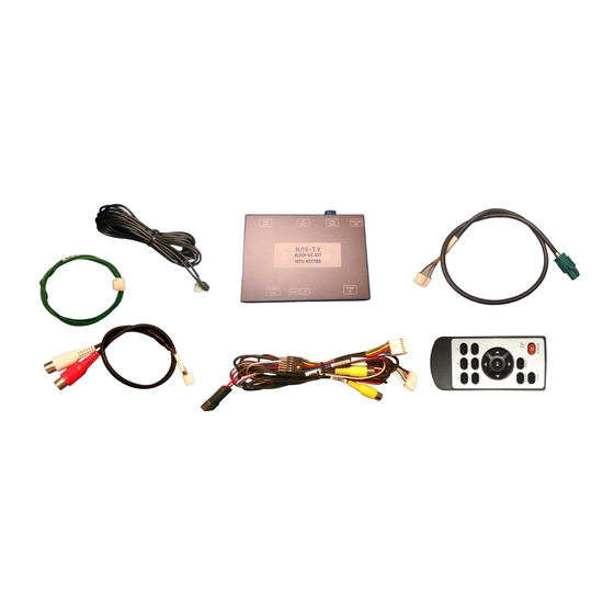 Nav TV AUDI-VC Manual