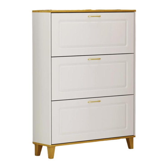 FUFU & GAGA Shoe Storage Cabinet Manual