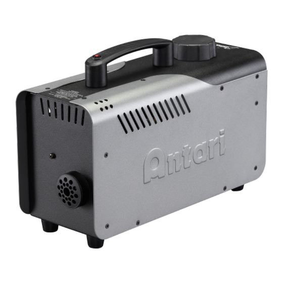 Antari Z-800 III User Manual