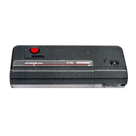 Minox 110 S Subminiature Film Camera Manuals