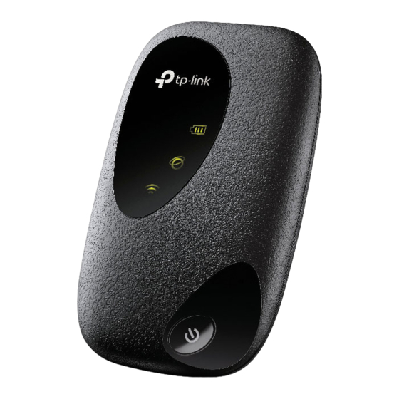 TP-Link M7000 v2 Quick Installation Manual