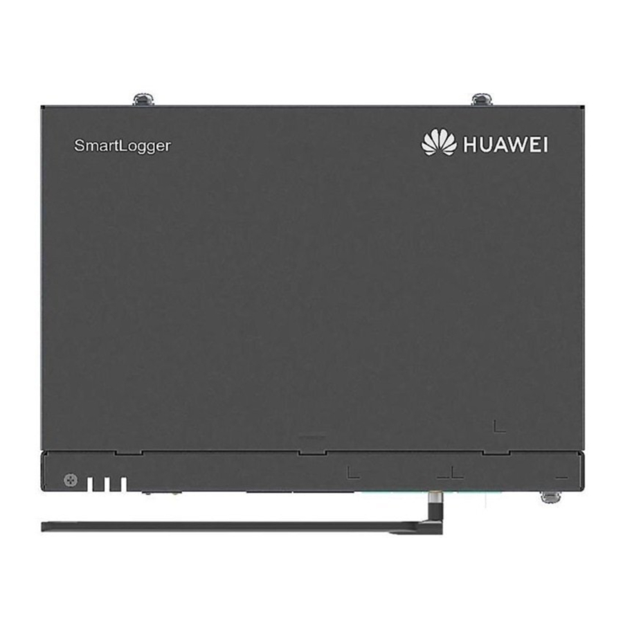Huawei FusionCharge SmartLogger3000 Manual