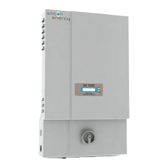 Silicon Energy SiE2900 Owner's Manual