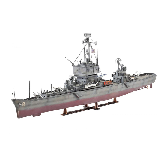 REVELL Atomic Cruiser USS Long Beach Assembly Manual