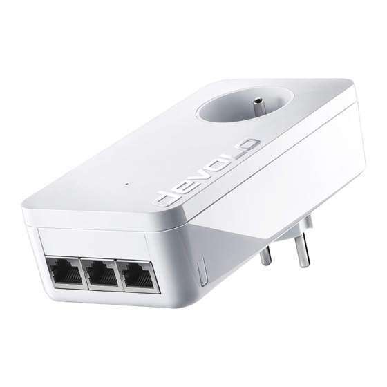 Devolo dLAN 1200 triple Plus Manual